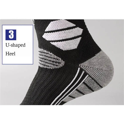 Warm Breathable Skiing Socks for Cold Weather