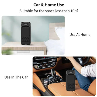 Compact Car Air Cleaner with HEPA Filter
