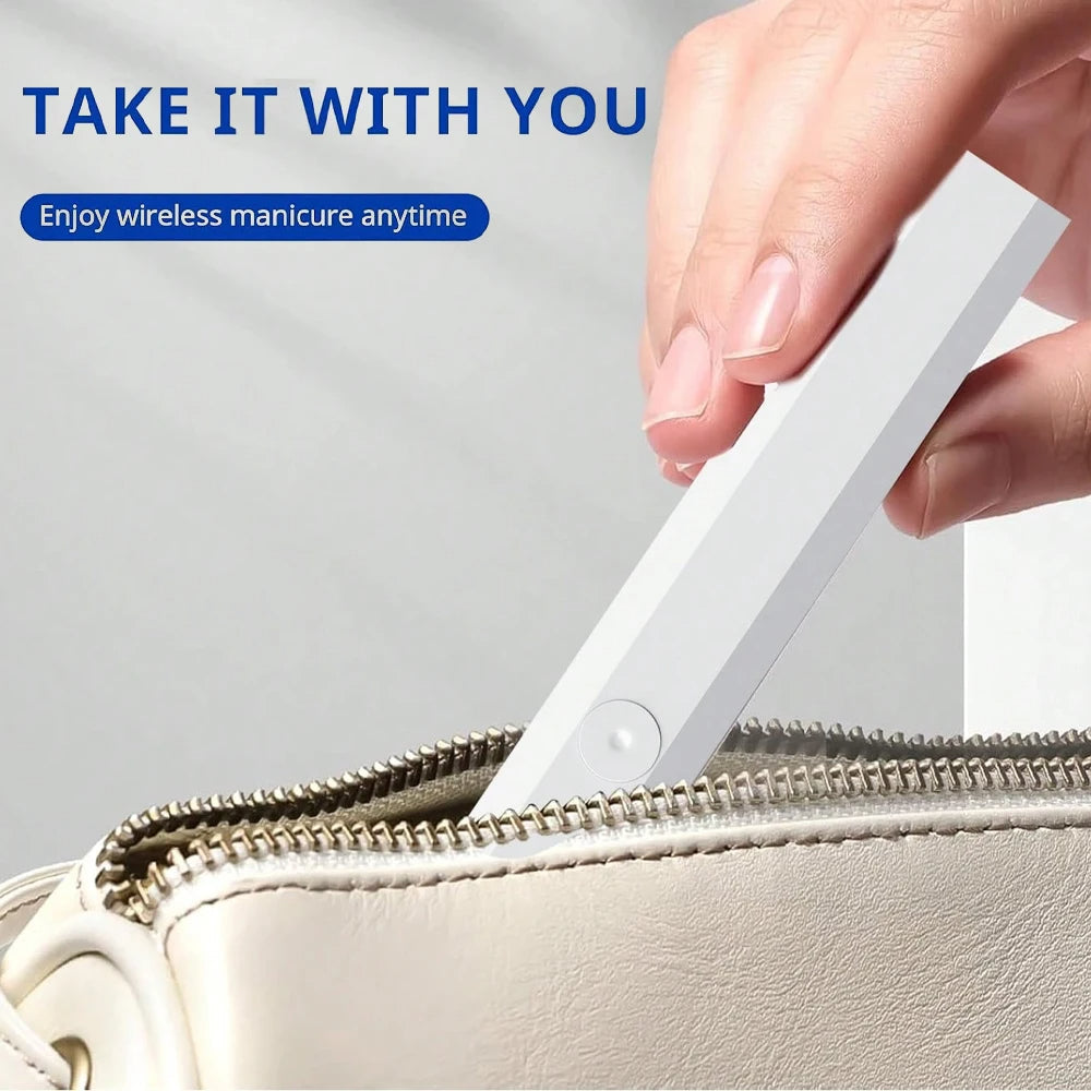 Compact UV Nail Light with Travel Case