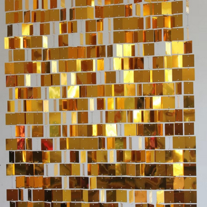 Glittering Decorative Curtain Panels for Party Decor