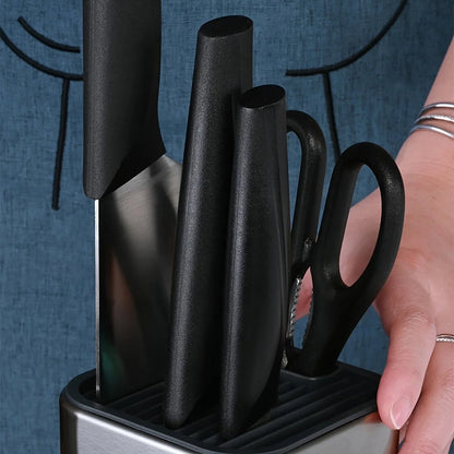 Space Saving Metal Knife Block