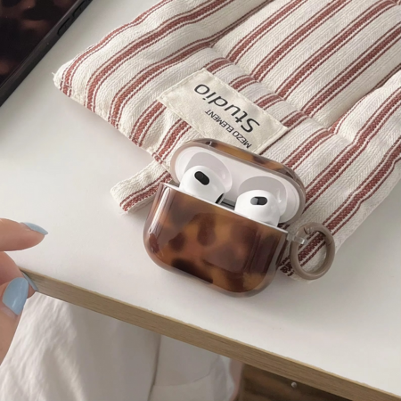 Animal Print Hard Shell AirPods Case