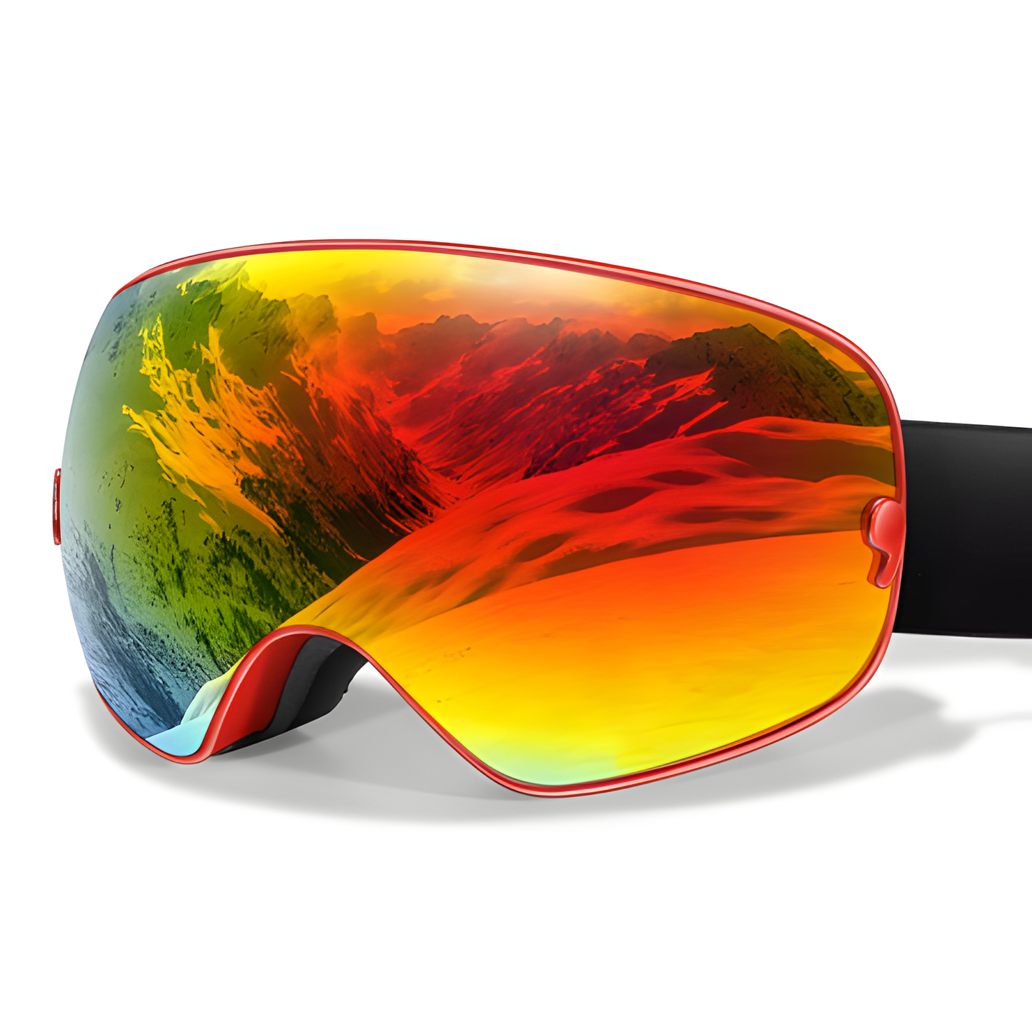 Waterproof Ski Goggles with Fog Proof UV Protection Lens