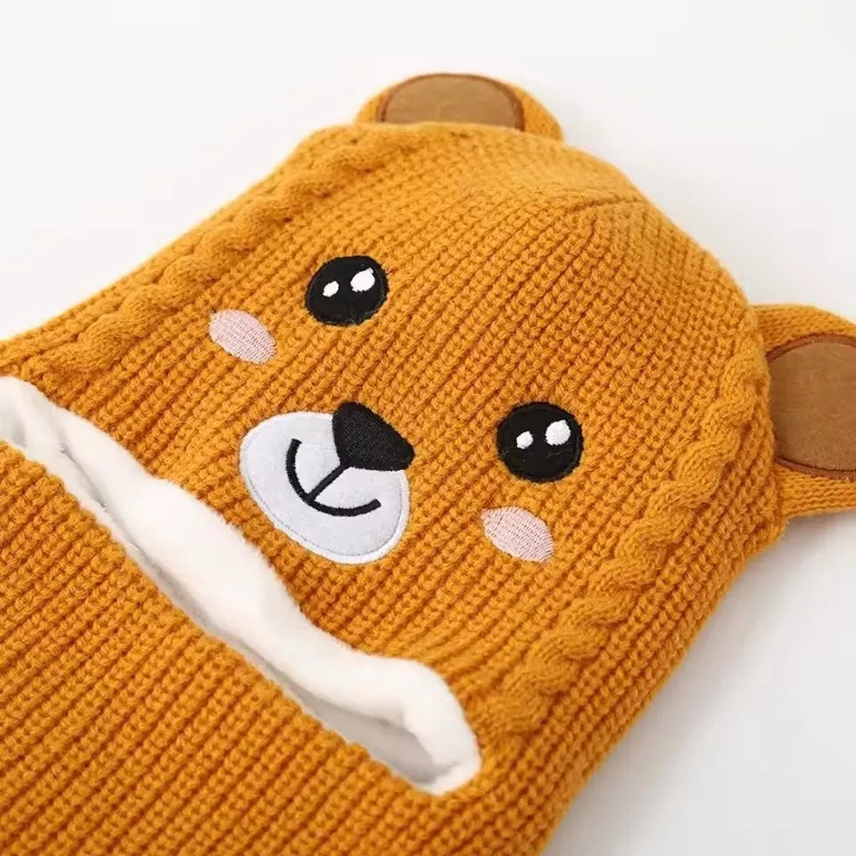 Warm Childrens Snow Beanie Hat