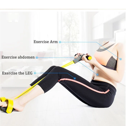 Home Gym Resistance Exercise Pedal Strap System