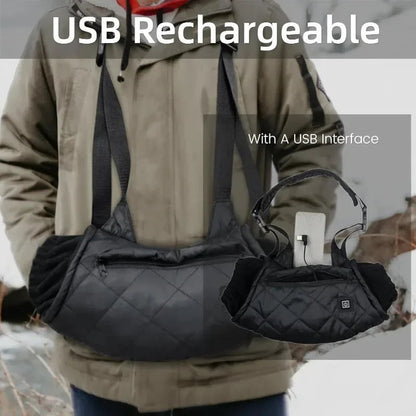 Rechargeable Warm Hand Muff with Thermostatic Control