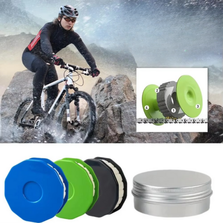 Bike Chain Cleaner and Lubricant Tool Kit - Hehif