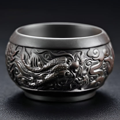 Unique Ceramic Dragon Tea Infuser Teapot Set