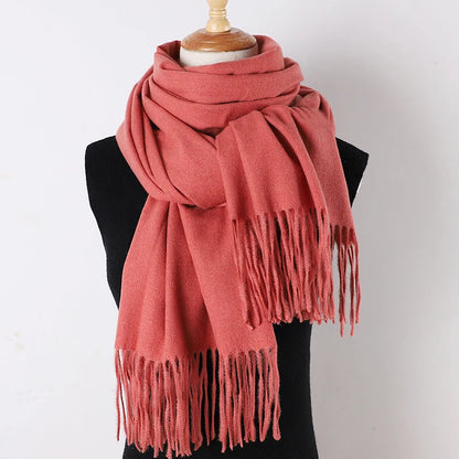 Warm Fuzzy Scarf for Ladies