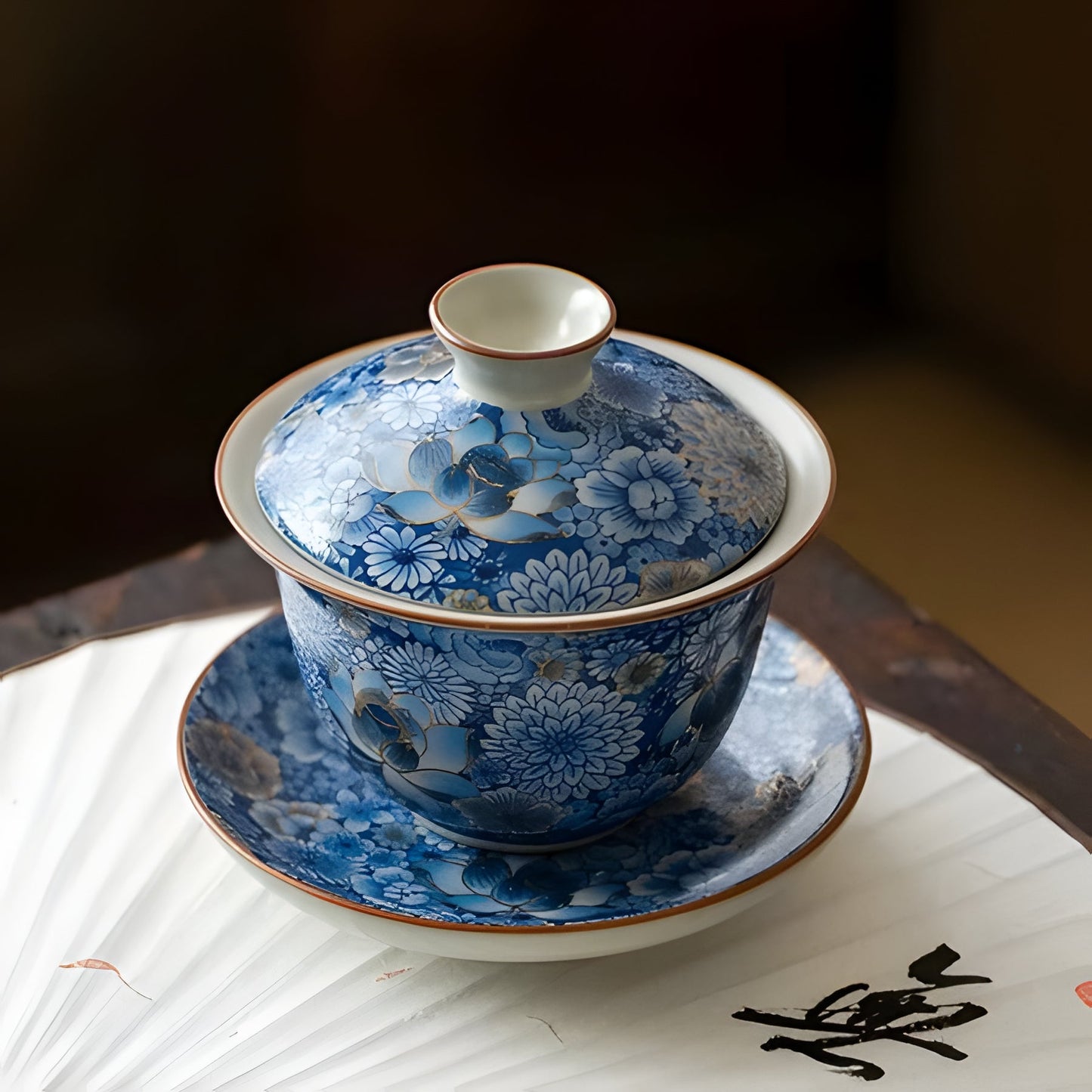 Delicate White Ceramic Tea Infuser Cup