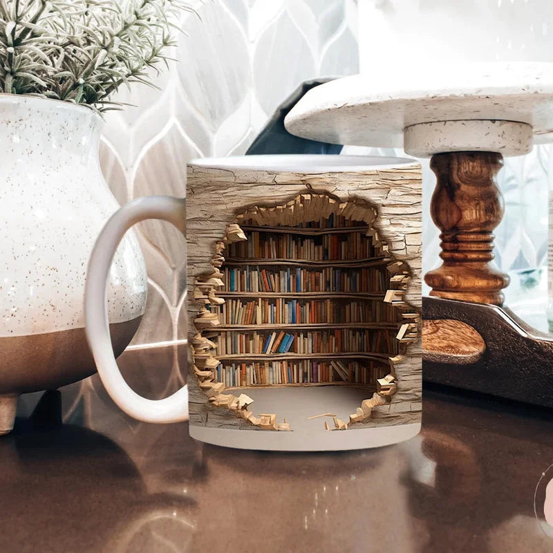 Novelty Book Lover Coffee Mug