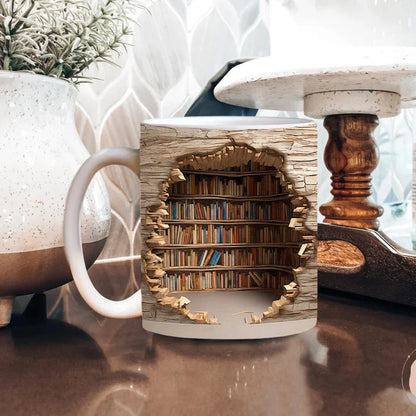 Novelty Book Lover Coffee Mug