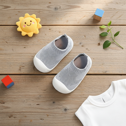 Breathable Mesh Baby Walking Shoes for Little Ones
