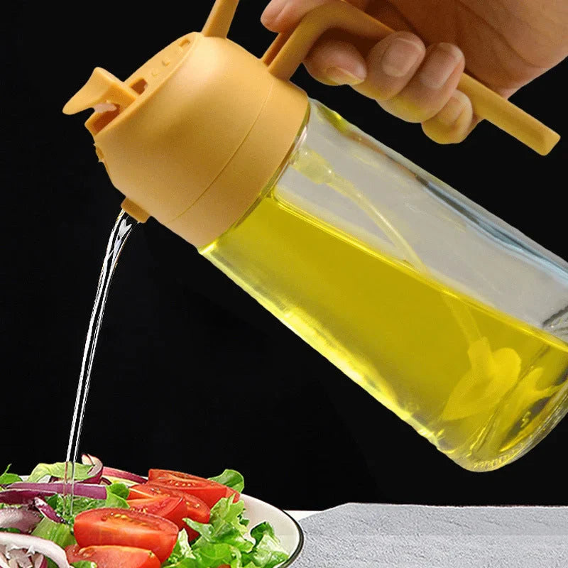 Multi-Purpose Glass Oil Spray Bottle