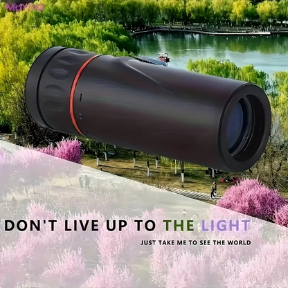Compact High-Power 20x50 Outdoor Monocular Telescope