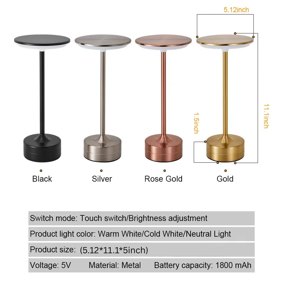 Portable Dimmable LED Desk Light