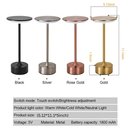 Portable Dimmable LED Desk Light