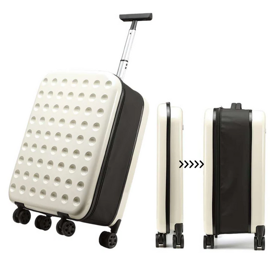 Portable Collapsible Luggage with Spin Wheels - Hehif