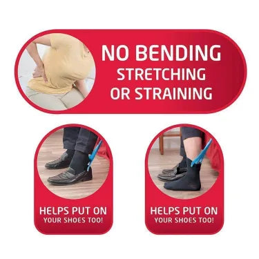Simple Slip On Compression Sock Helper Kit