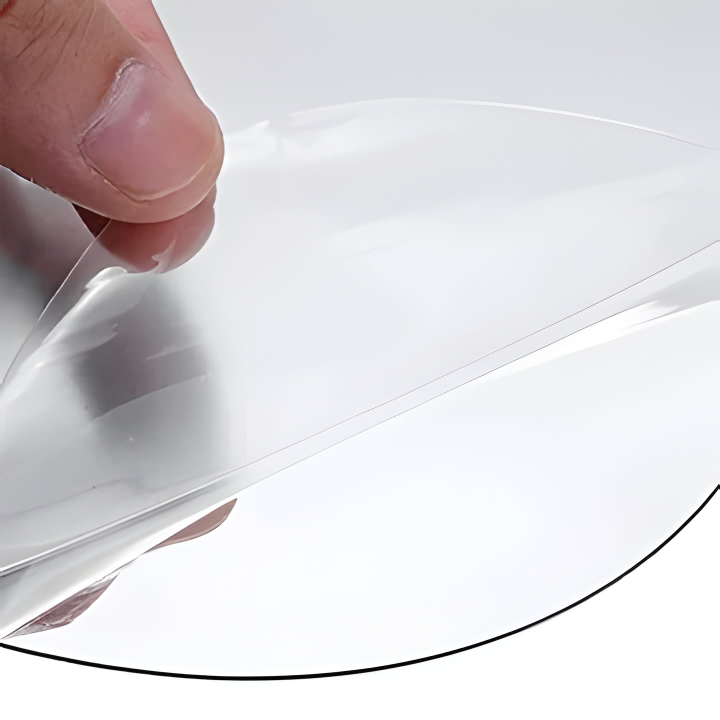 Sticky Wall Mirror | Oval Glass