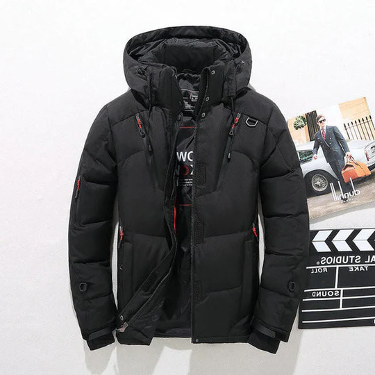 Warm Down Filled Winter Coat