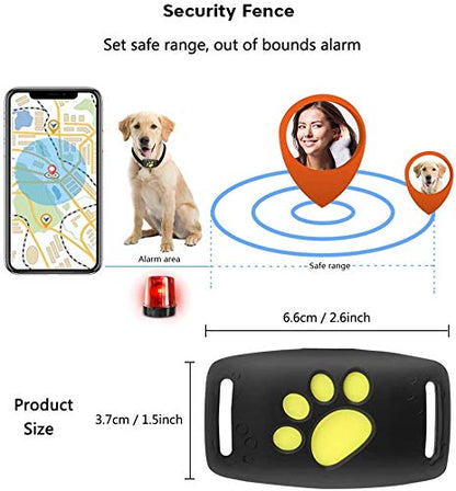 GPS Pet Tracker Collar for Cats and Dogs