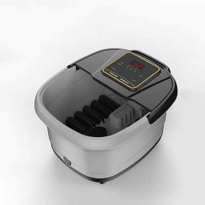 Relaxing Heated Foot Spa Massager with Bubbles - Hehif
