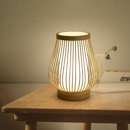 Natural Bamboo Floor Lamp for Home Decor