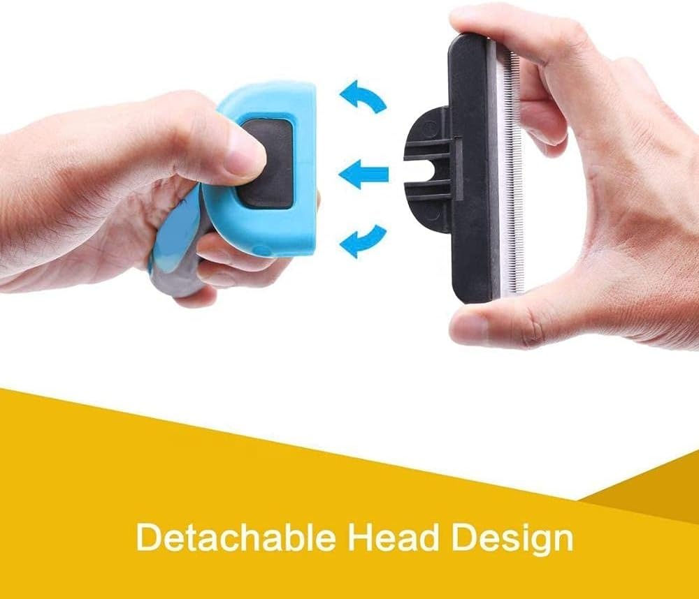 Gentle Pet Hair Comb for Sensitive Skin and All Coats