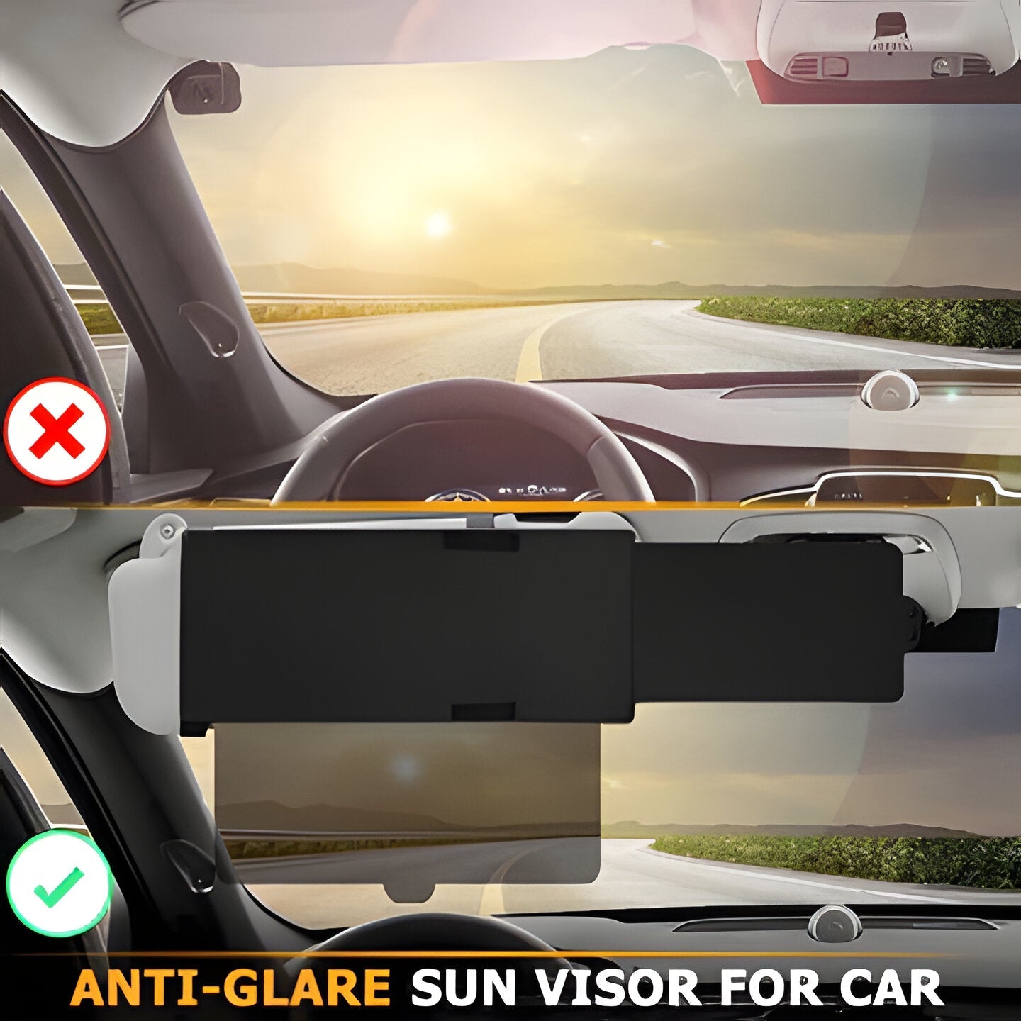 Universal Car Window Shade Visor