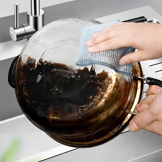 Bulk Pack of 20 Reusable Cleaning Wipes - Hehif