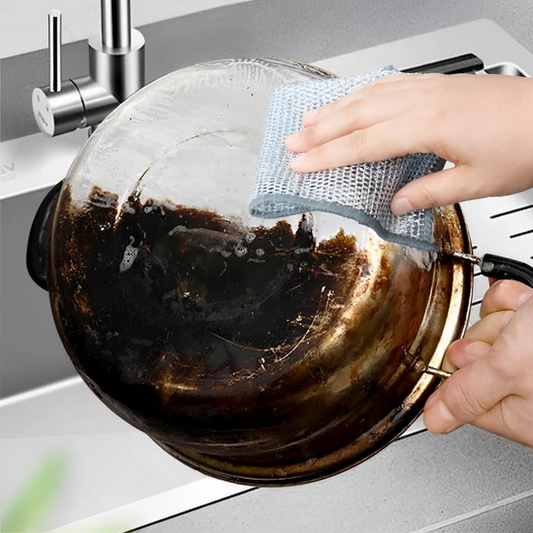 Bulk Pack of 20 Reusable Cleaning Wipes - Hehif