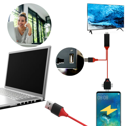 Mobile HDMI Converter Cable for Devices
