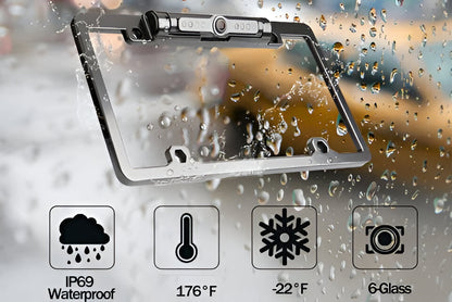 Rearview License Plate Wireless Camera