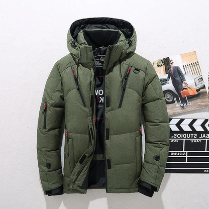 Warm Down Filled Winter Coat
