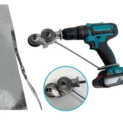 Precision Metal Cutting Drill Attachment for Smooth Cuts