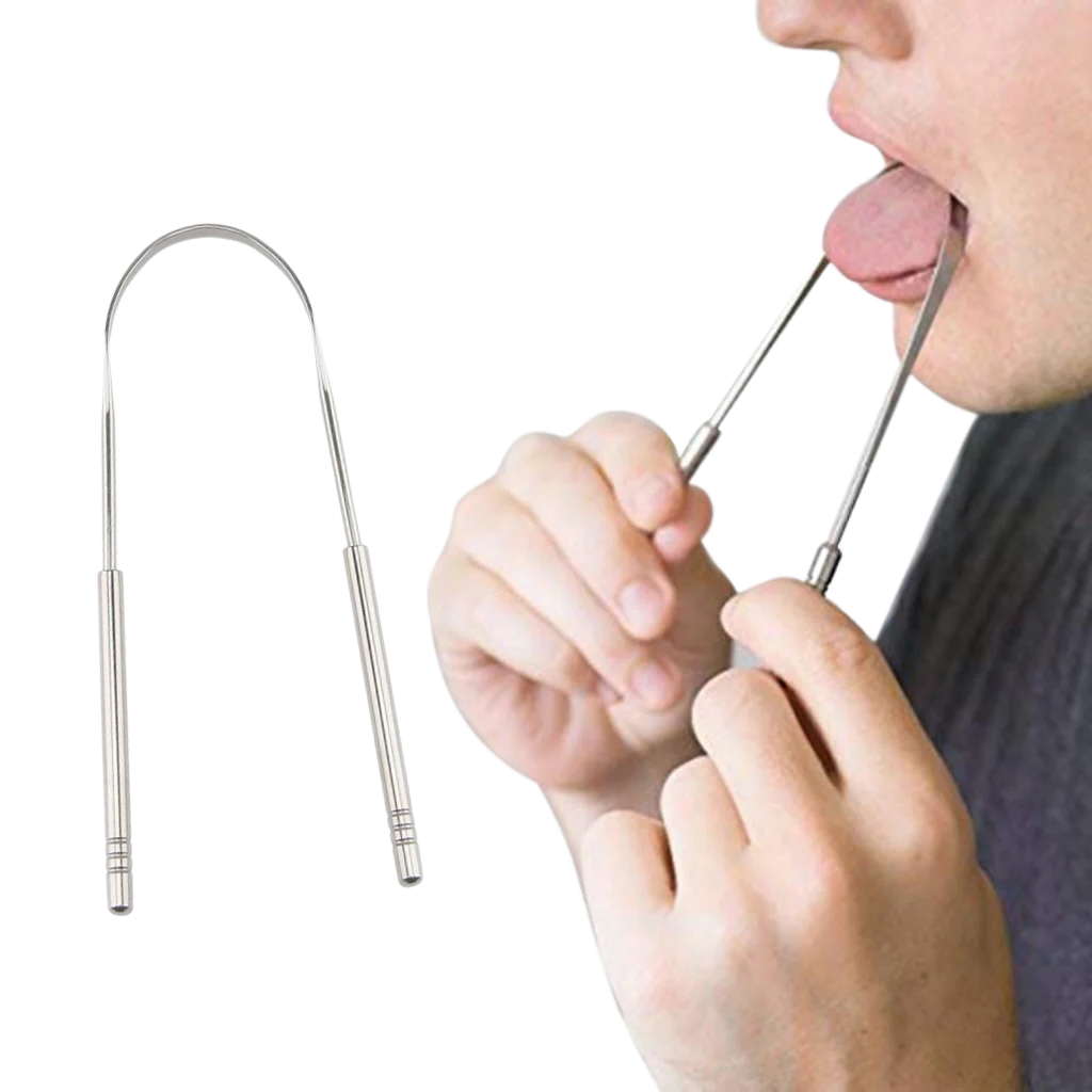 Metal Oral Care Tongue Scraper