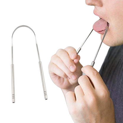 Metal Oral Care Tongue Scraper