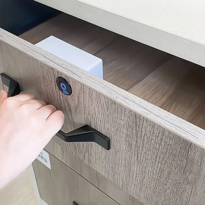 Secure Digital Lock Wood File Cabinet