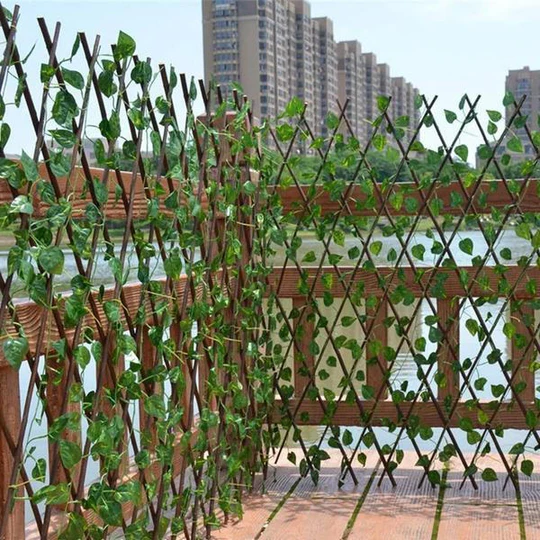 Collapsible Fake Outdoor Garden Border Fence