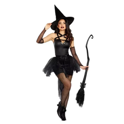 Authentic Witch Dress Up Party Costume for Women