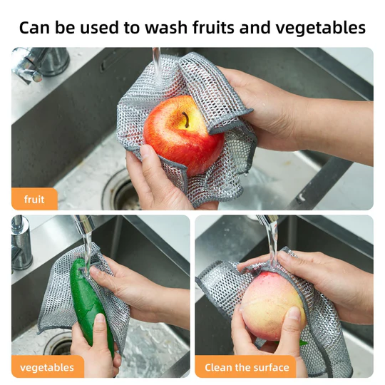 Bulk Pack of 20 Reusable Cleaning Wipes