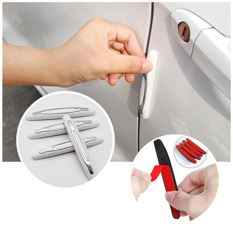 Car Bumper Protective Guard Strips (4 Pack)