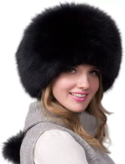 Warm Fur Winter Hat for Women with Earmuffs - Hehif