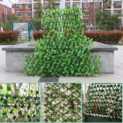 Collapsible Fake Outdoor Garden Border Fence