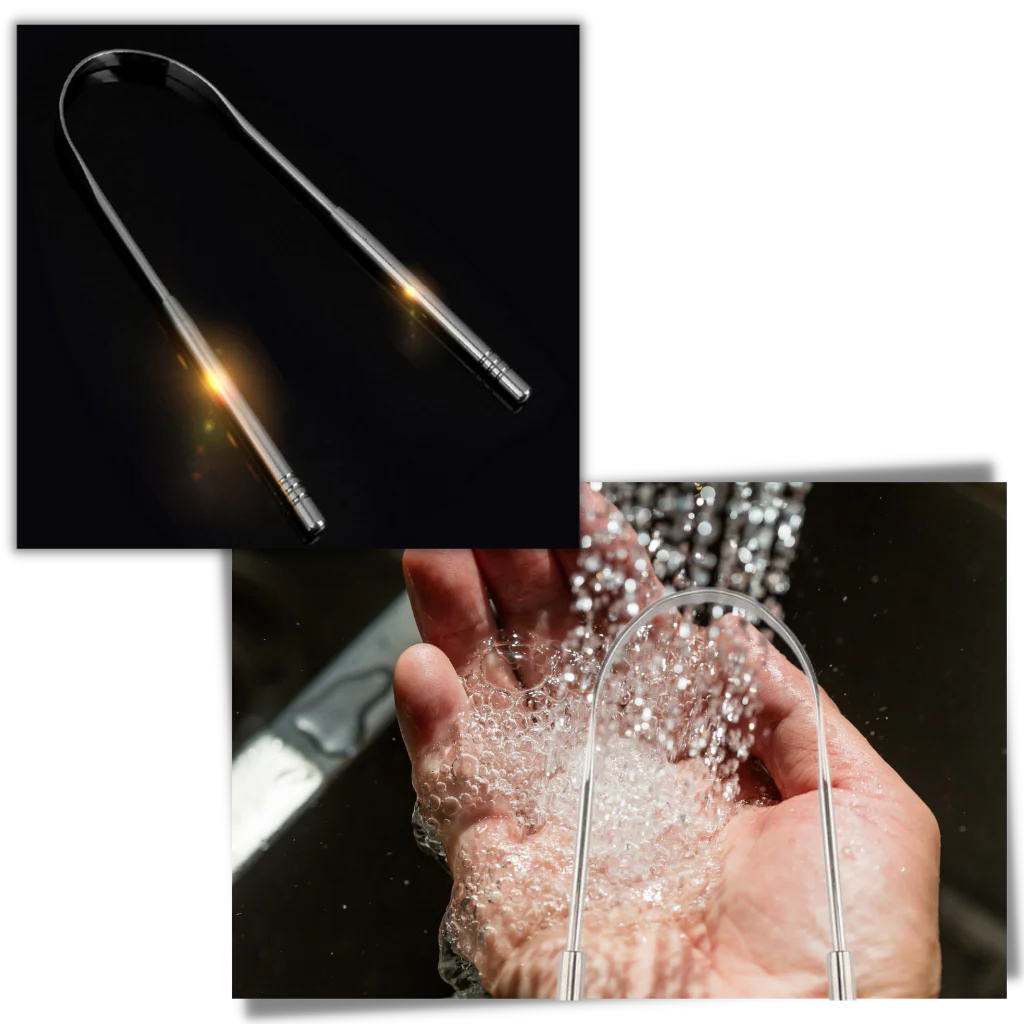 Metal Oral Care Tongue Scraper