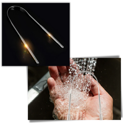 Metal Oral Care Tongue Scraper
