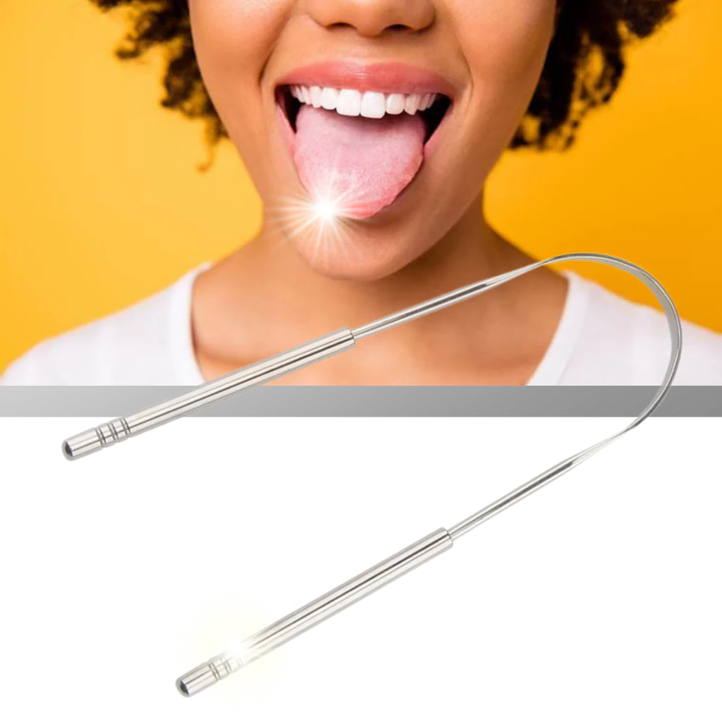 Metal Oral Care Tongue Scraper