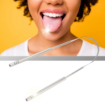 Metal Oral Care Tongue Scraper