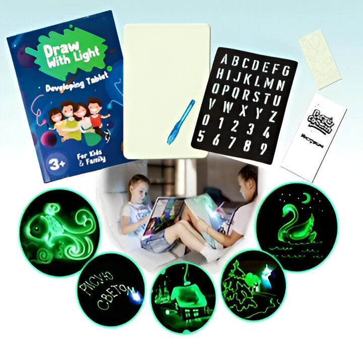 Colorful Kids LED Art Drawing Tablet